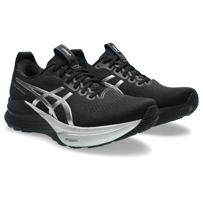 Tenis ASICS Kayano 32 Platinum Hombre Negro Running