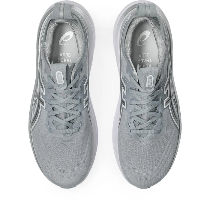 Tenis ASICS Nimbus 28 ATC Hombre Gris Running