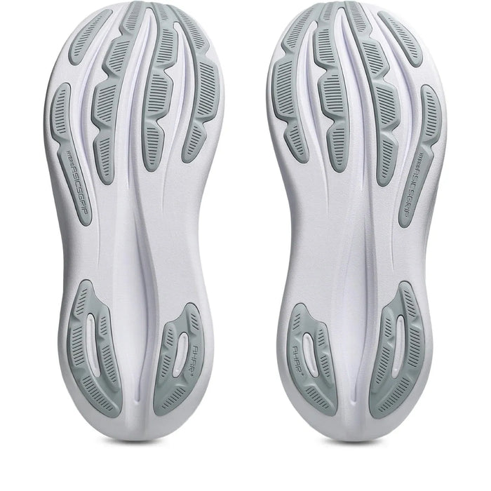 Tenis ASICS Nimbus 28 ATC Hombre Gris Running