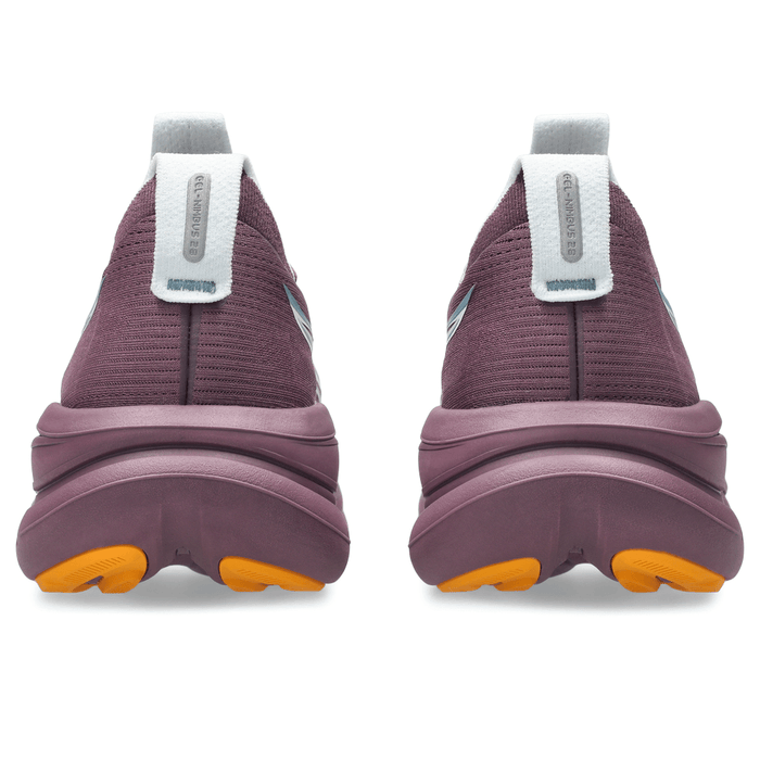 Tenis ASICS Nimbus 28 Mujer Vino Running