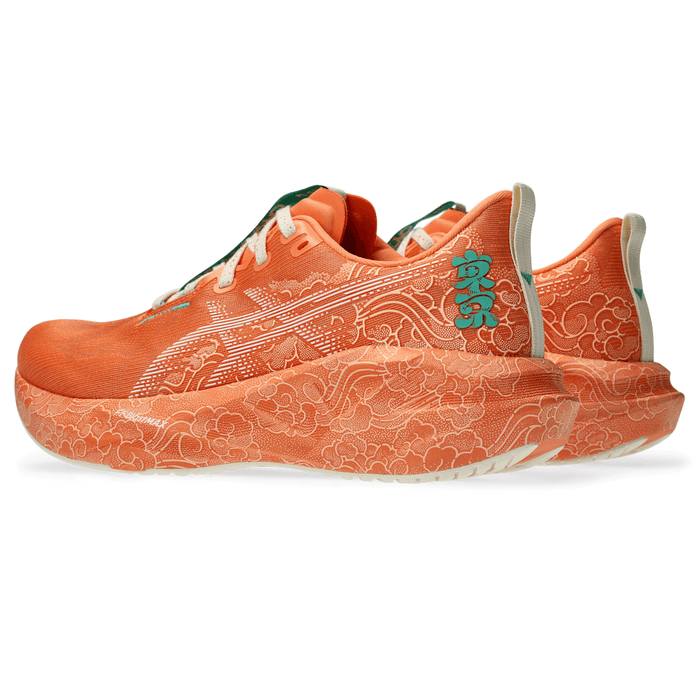 Tenis ASICS Novablast 5 Mujer Naranja Running