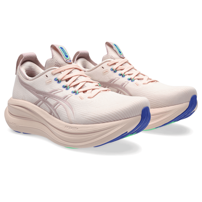 Tenis ASICS Nimbus 28 Mujer Rosa Running