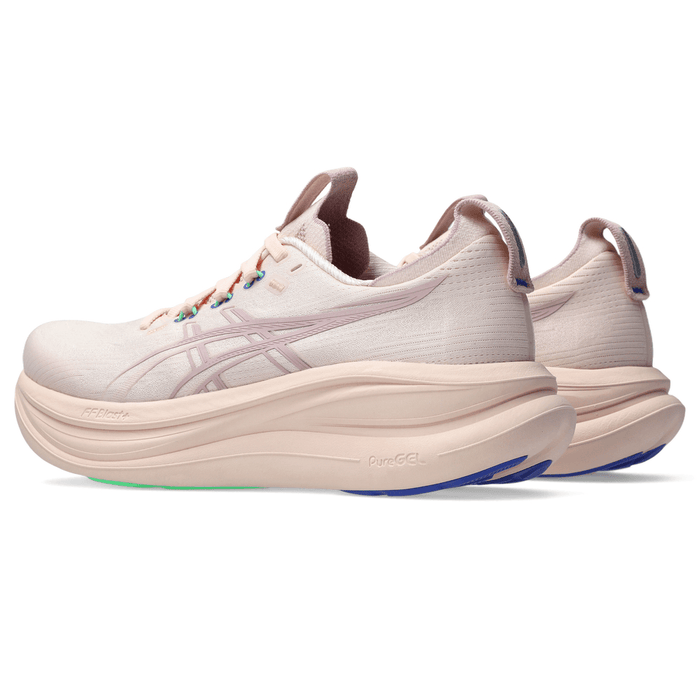 Tenis ASICS Nimbus 28 Mujer Rosa Running