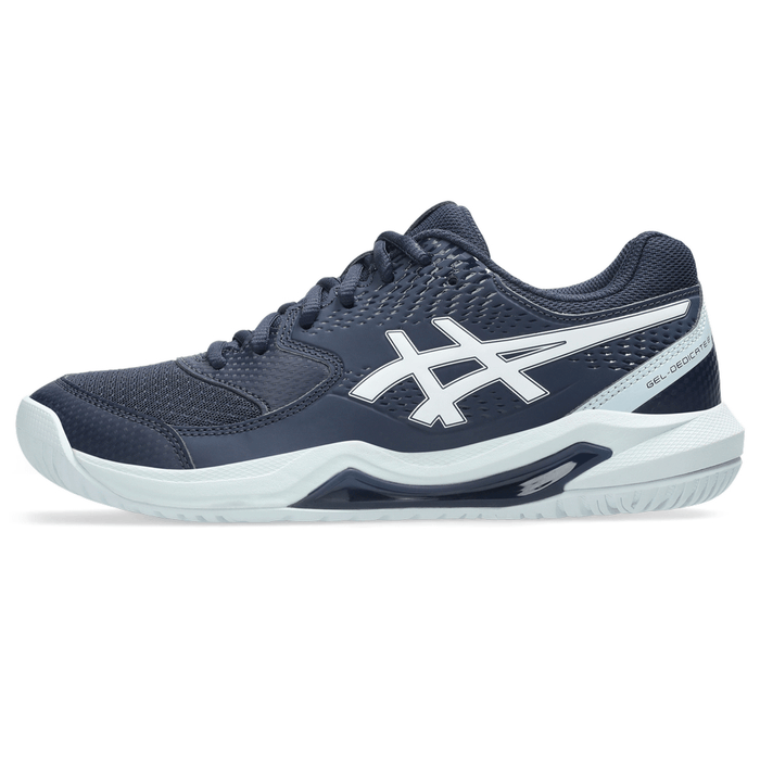 Tenis ASICS Gel Dedicate 8 Mujer Azul Tenis