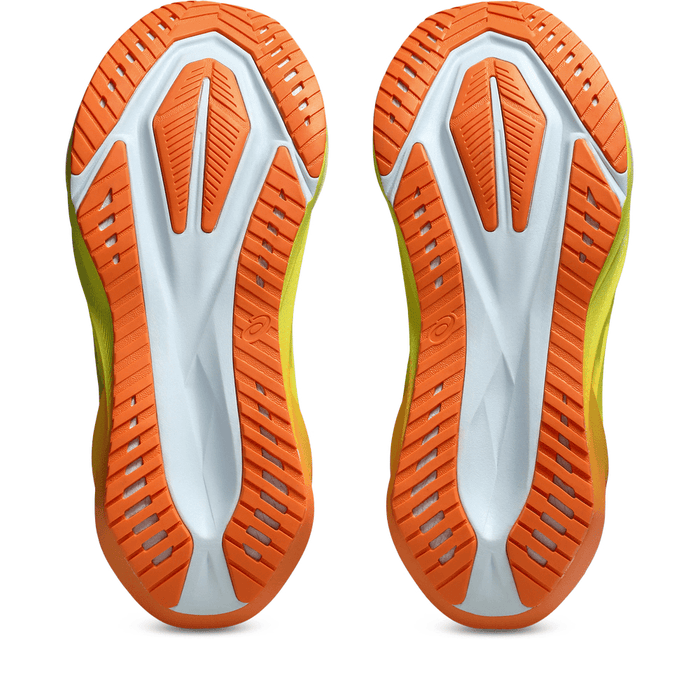 Tenis ASICS Novablast 5 Sunny Sizzle Hombre Azul Running