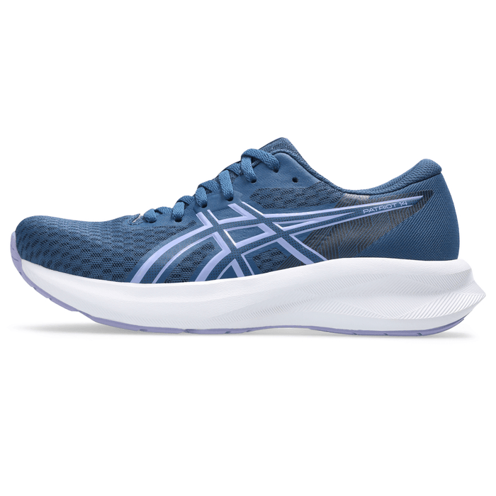 Tenis ASICS Patriot 14 Mujer Azul Running