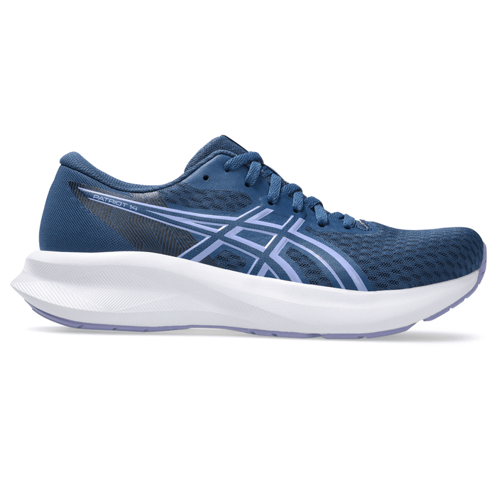 Tenis ASICS Patriot 14 Mujer Azul Running