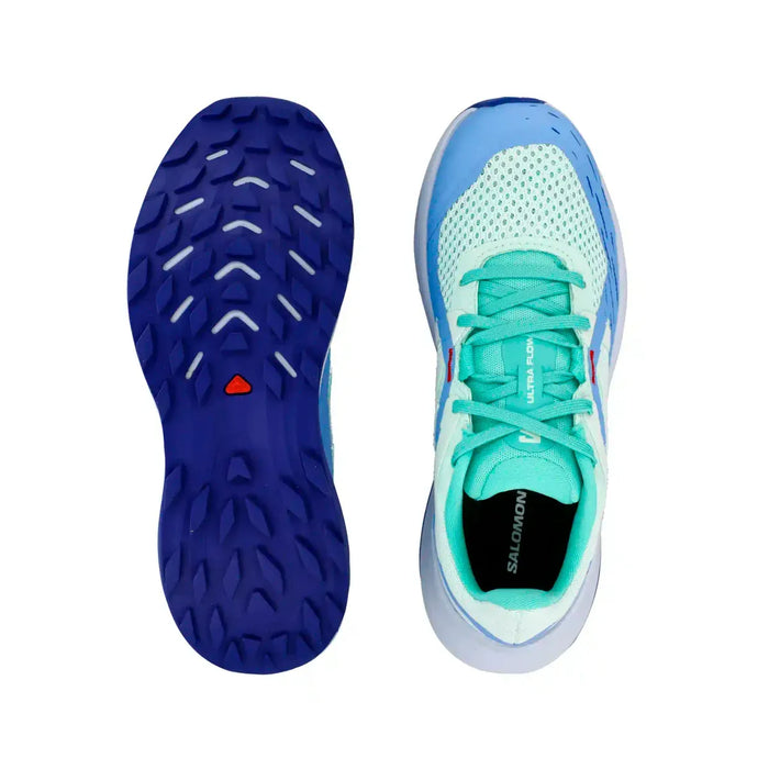 Tenis SALOMON Ultra Flow Mujer Azul Trail Running