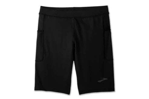 Short BROOKS Source 9 Short Tight Hombre Negro Running