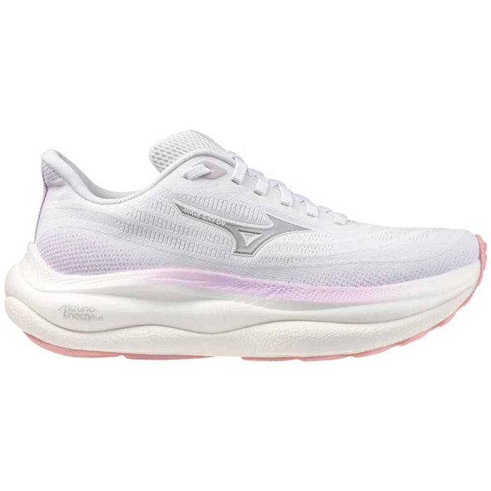 Tenis MIZUNO Wave Sky 9  Mujer Blanco Running