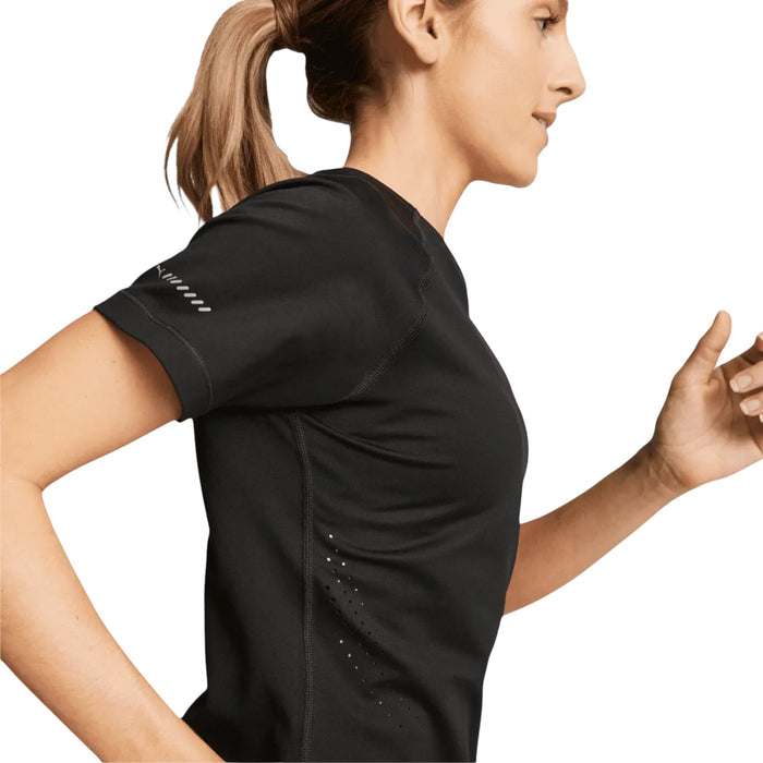 Playera PUMA Run Cloudspun Mujer Negro Running