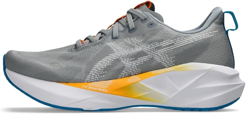 Tenis ASICS Novablast 5 Hombre Gris Running