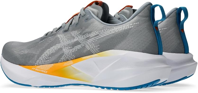 Tenis ASICS Novablast 5 Hombre Gris Running