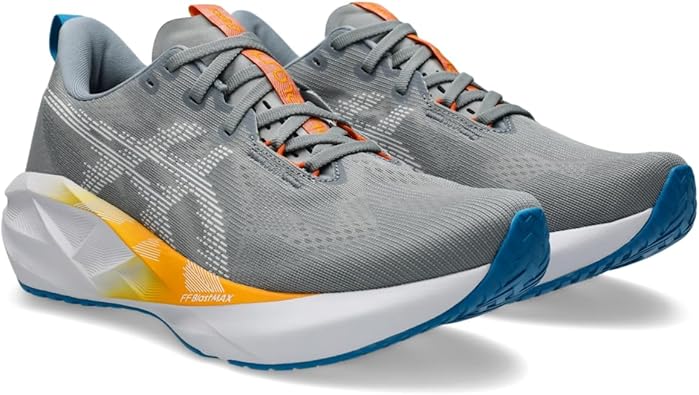 Tenis ASICS Novablast 5 Hombre Gris Running