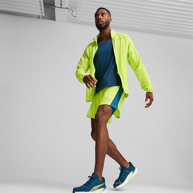 Chamarra PUMA Elite Ultraweave Hombre Verde Running