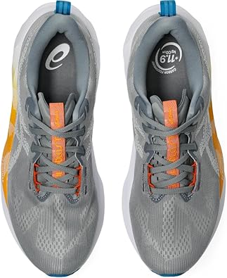 Tenis ASICS Novablast 5 Hombre Gris Running