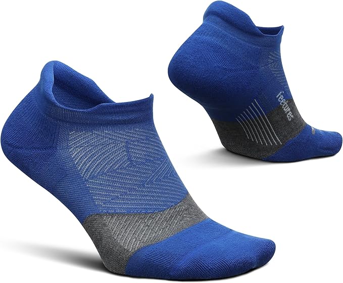 Calcetas FEETURES Elite Ultra Light No Show Tab Unisex Azul Running