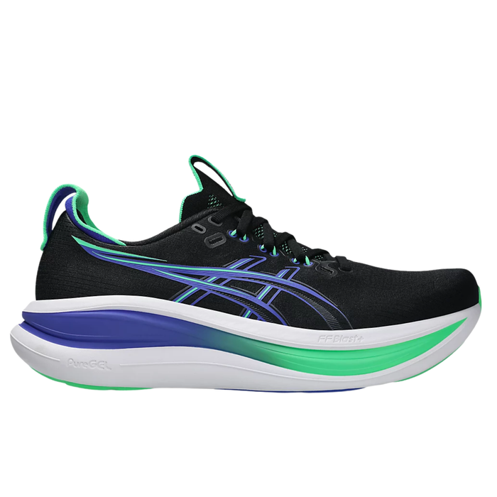 Tenis ASICS Nimbus 28 Hombre Negro Running
