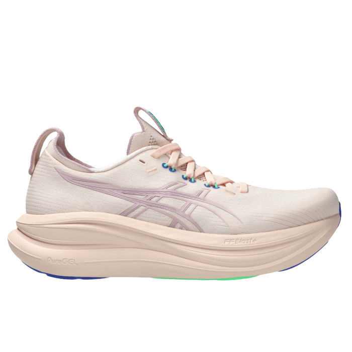 Tenis ASICS Nimbus 28 Mujer Rosa Running