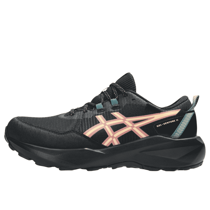 Tenis ASICS Gel Venture 11 Mujer Negro Trail