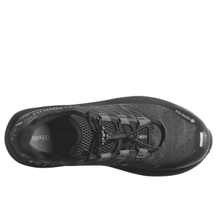 Tenis SALOMON Aero Flow Grvl Gtx Grne M Mujer Negro Trail