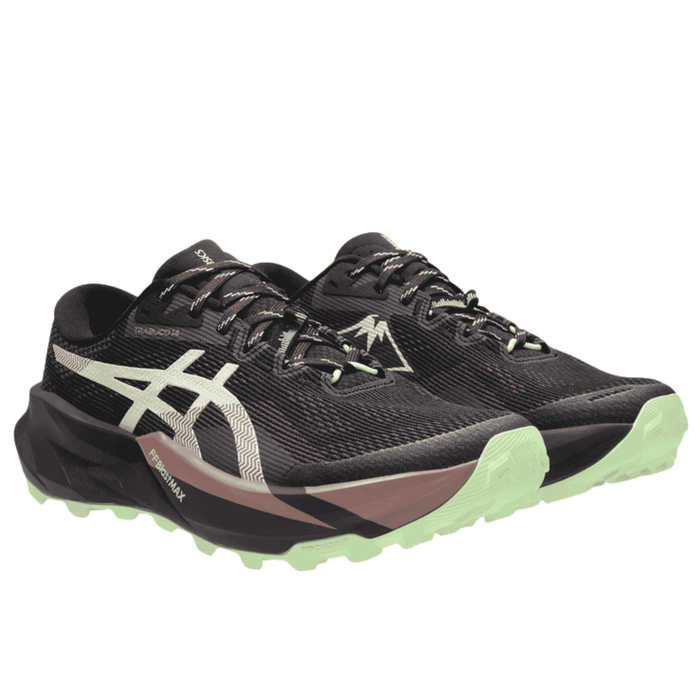 Tenis ASICS Trabuco 14 Mujer Negro Trail