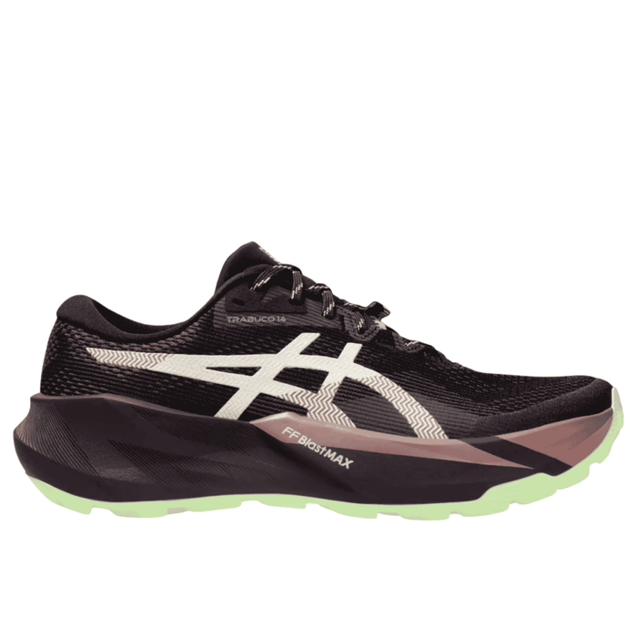 Tenis ASICS Trabuco 14 Mujer Negro Trail