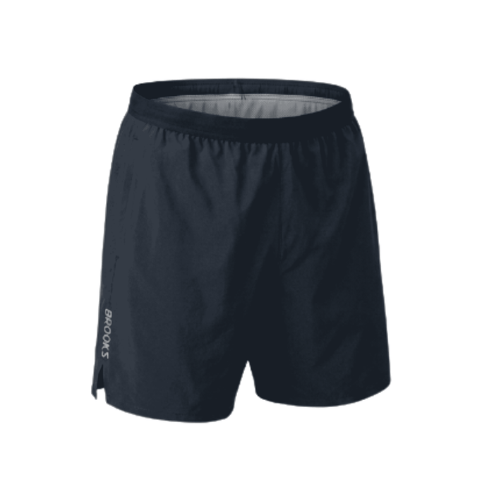 Short Brooks Dash 2-in-1 Short Hombre Negro Running