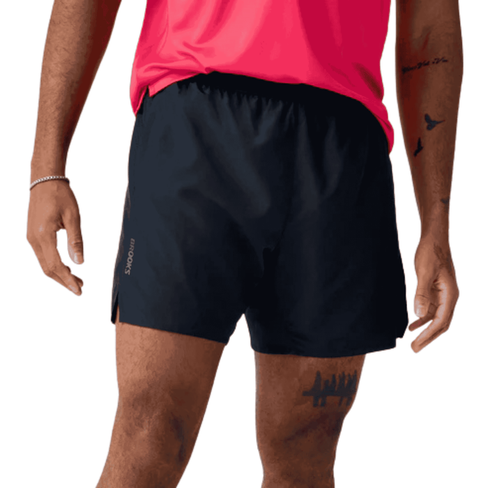 Short Brooks Dash 2-in-1 Short Hombre Negro Running