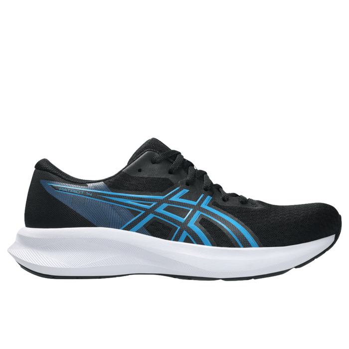 Tenis ASICS Patriot 14 Hombre Negro Running