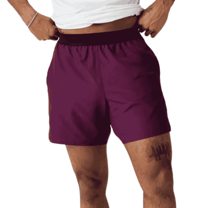 Short BROOKS Dash 2 en 1 Short Hombre Vino Running