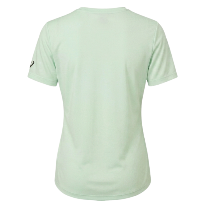 Playera ASICS Court Graphic Mujer Verde Tennis