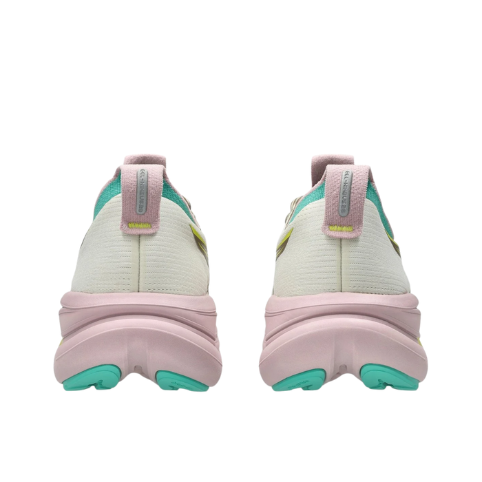 Tenis ASICS Nimbus 28 TR Mujer Beige Running