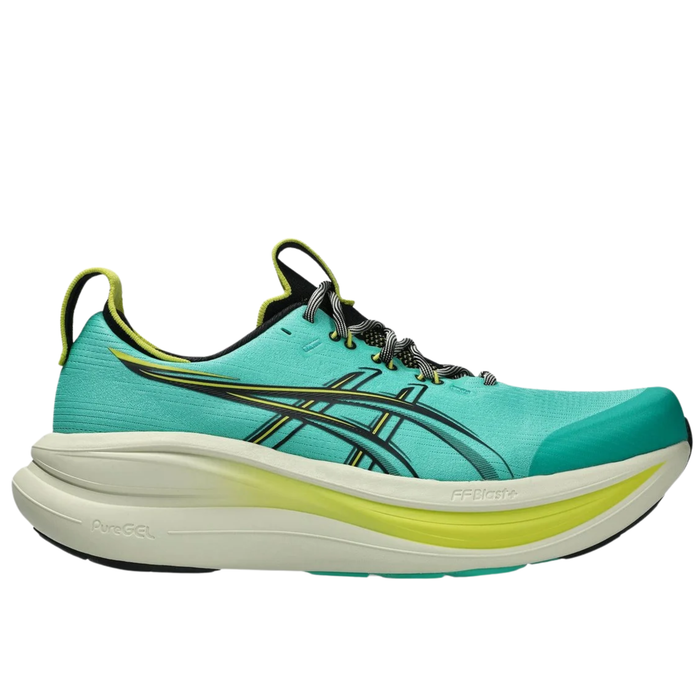 Tenis ASICS Nimbus 28 TR Nature Bathing  Hombre Verde Running
