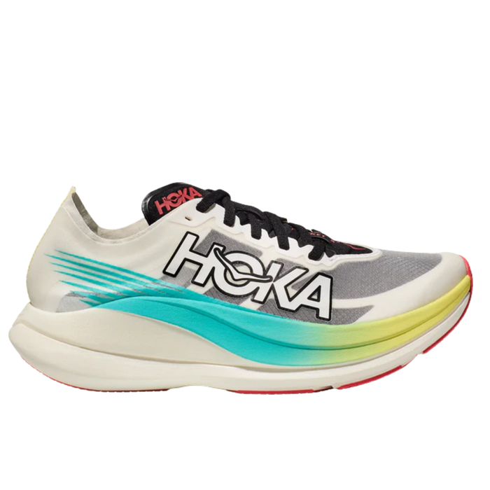 Tenis HOKA Rocket X 2 Unisex Blanco Running
