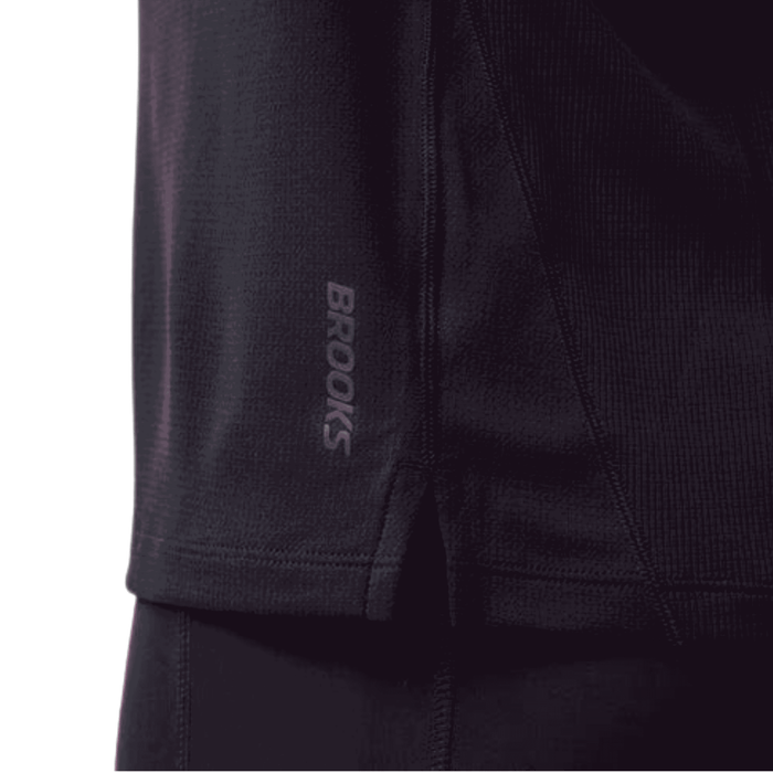 Playera BROOKS Dash Singlet Hombre Negro Running