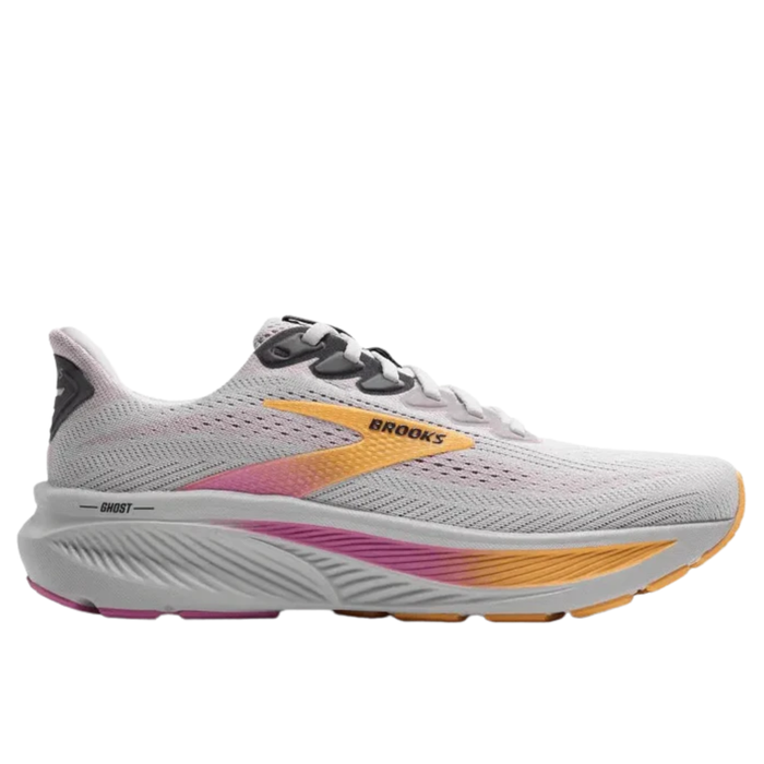 Tenis BROOKS Ghost 17 Mujer Blanco Running