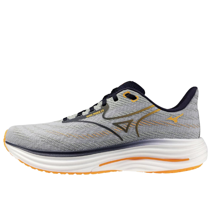 Tenis MIZUNO Wave Rider 29 Hombre Gris Running