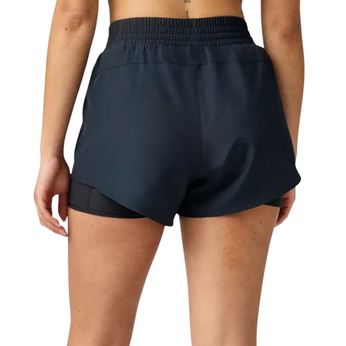 Short BROOKS Dash 2-in-1 Short Mujer Negro Running