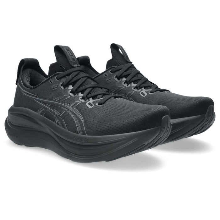 Tenis ASICS Nimbus 28 Mujer Negro Running