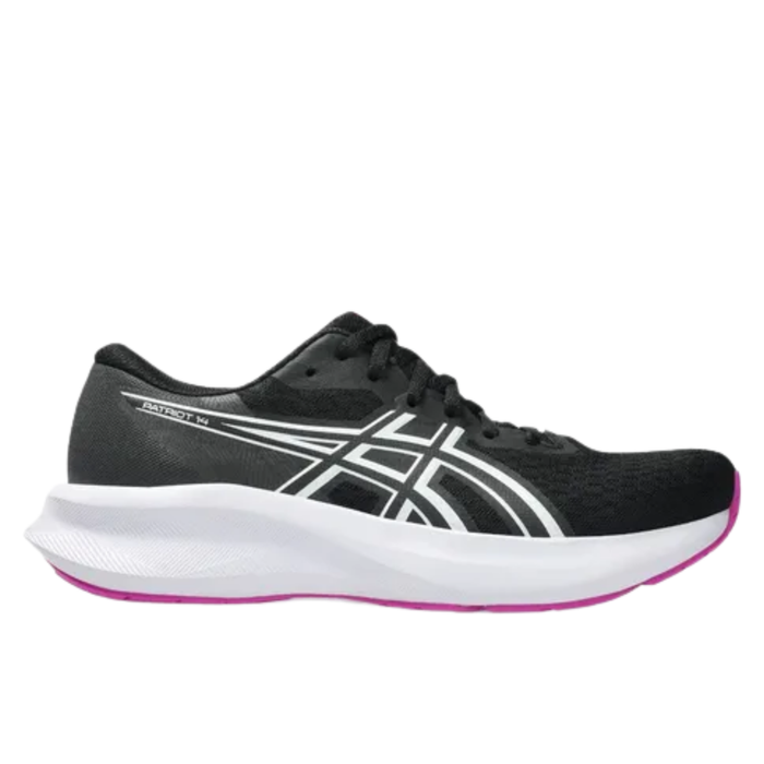 Tenis ASICS Patriot 14 Mujer Negro Running
