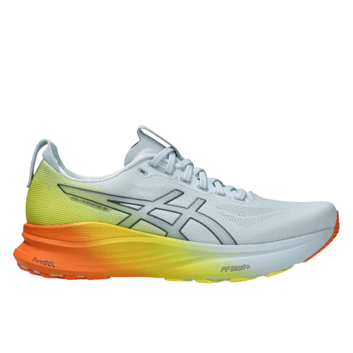 Tenis ASICS Kayano 32 Sunny Sizzle Hombre Naranja Running