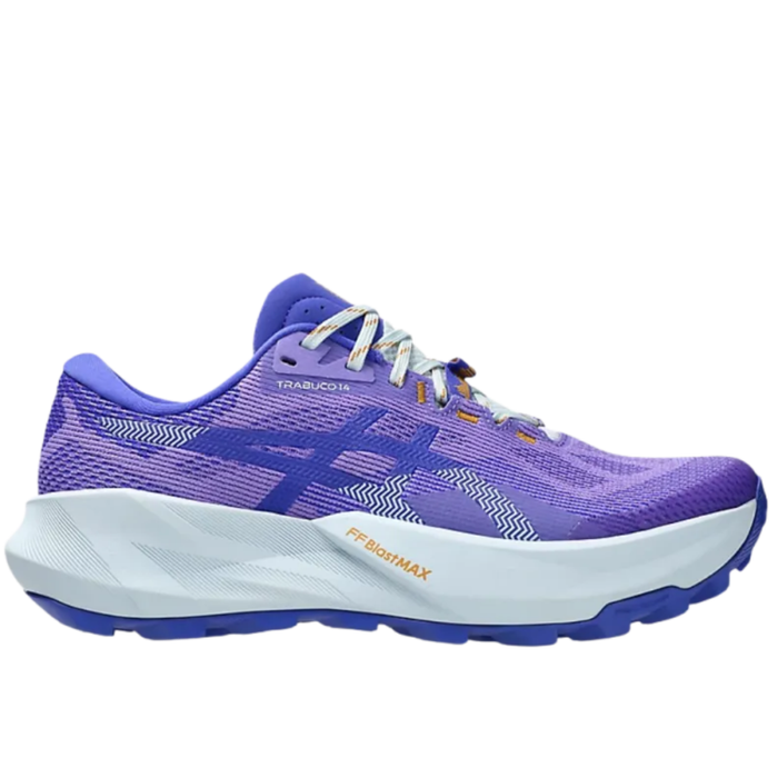 Tenis ASICS Trabuco 14 Mujer Morado Trail Running