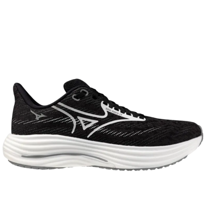 Tenis MIZUNO Wave Rider 29 Mujer Negro Running