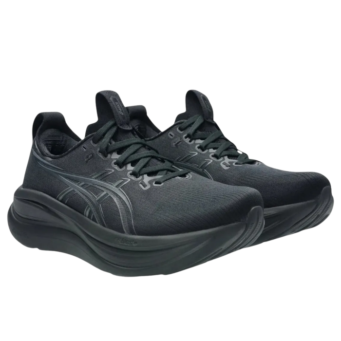 Tenis ASICS Nimbus 28 Hombre Negro Running
