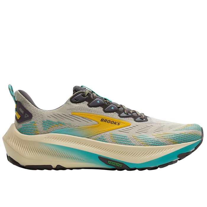 Tenis BROOKS Ghost 17 Hombre Beige Trail Running