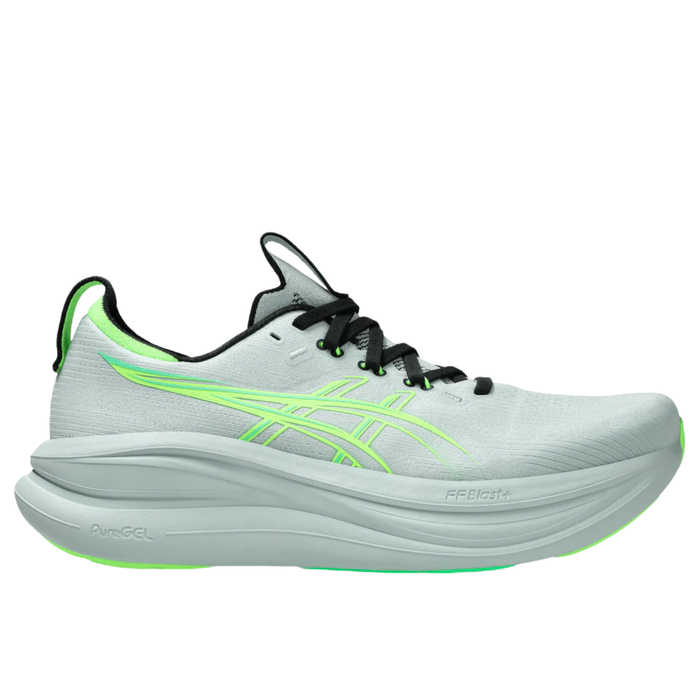 Tenis ASICS Nimbus 28 Hombre Verde Running