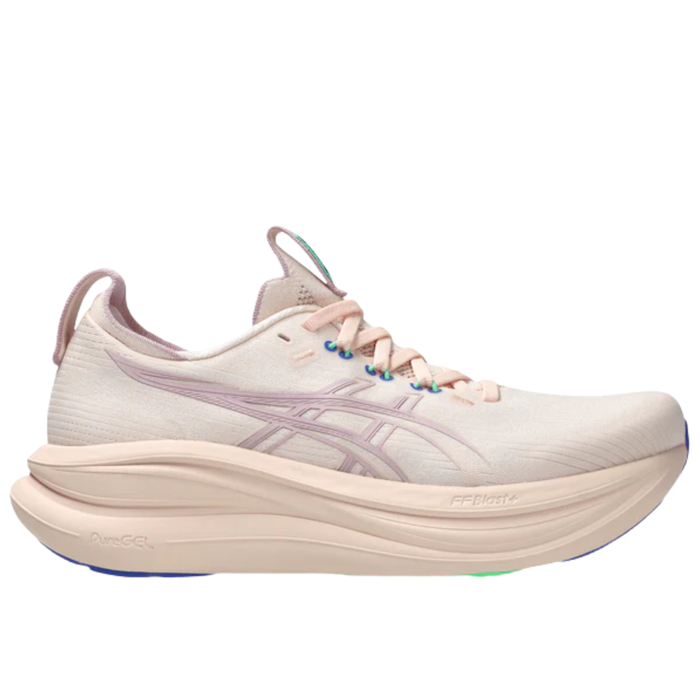 Tenis ASICS Nimbus 28 Mujer Rosa  Running