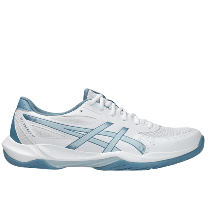 Tenis ASICS Rocket 12 Hombre Blanco Voleibol