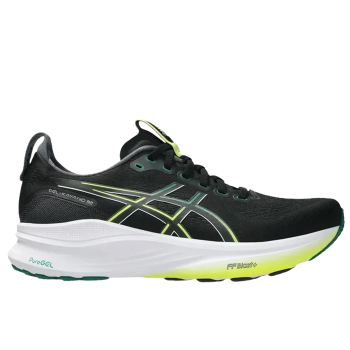 Tenis ASICS Kayano 32 Hombre Negro Running